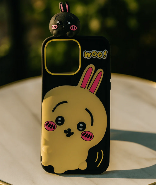 Bunny Silicone iPhone Case